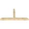 Ekena Millwork Portland Rough Sawn Timber Gable Bracket, Douglas Fir, 84"W x 45"H x 6"D x 6"F, 13/12 Pitch GBW084X45X0606POR00RDF - alternate 4